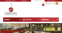 Desktop Screenshot of cherryarts.org