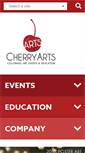 Mobile Screenshot of cherryarts.org